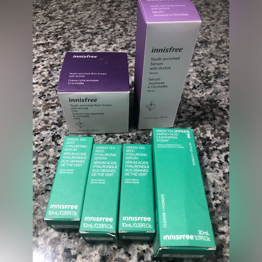 ❤️ Innisfeee Orchid Serum and Cream